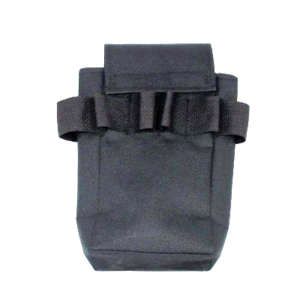 Black Tool Pouch with Velcro Top